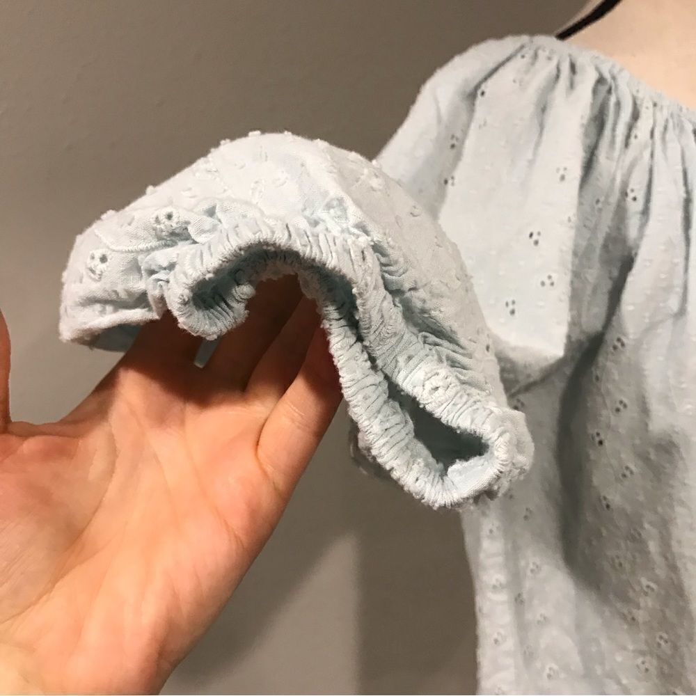 ‎Joie baby blue long sleeve loose fit blouse - Picture 5 of 14